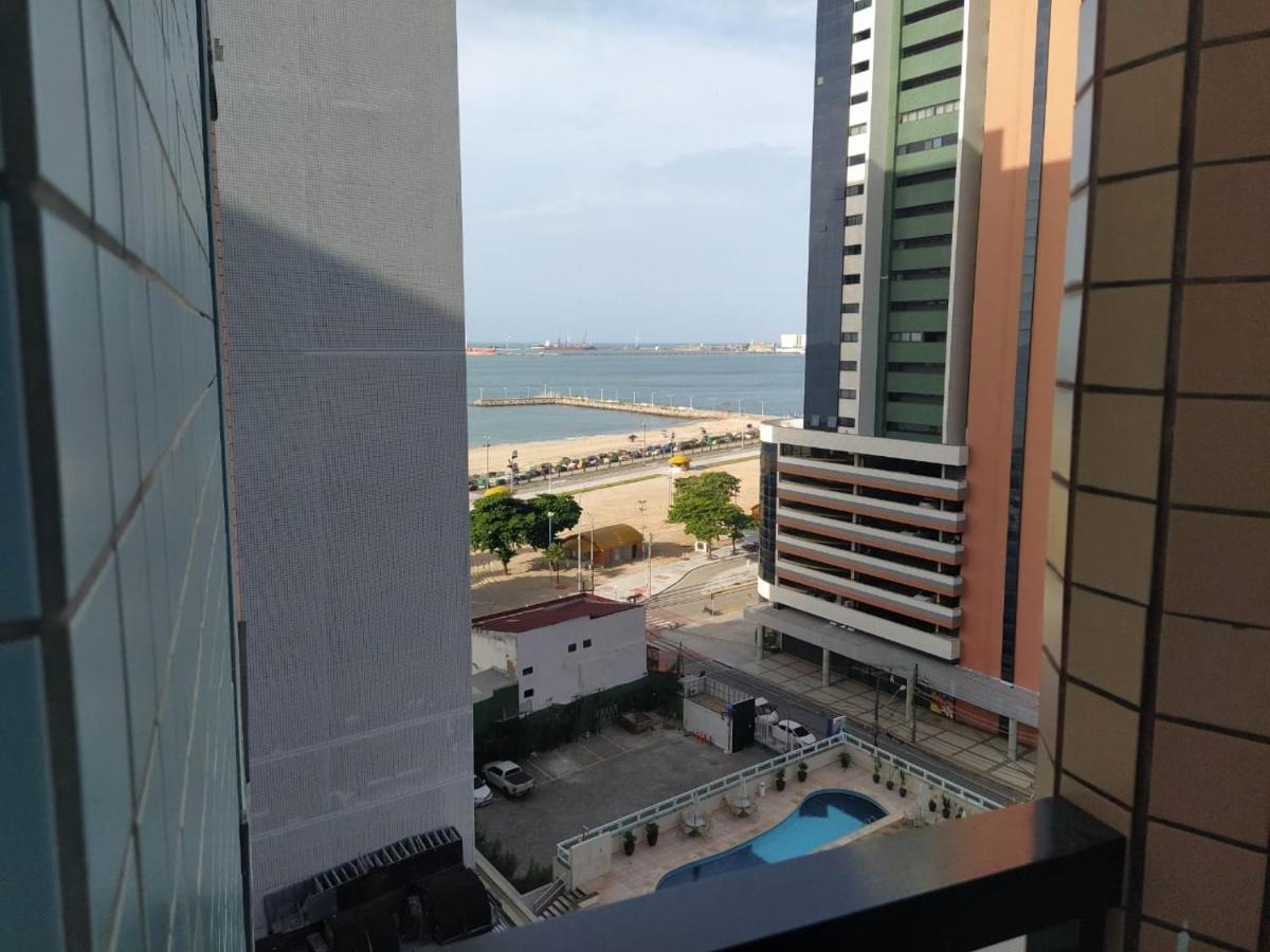 Flat Vista Mar No Meireles Na Beira Mar De Fortaleza 905 Luaran gambar